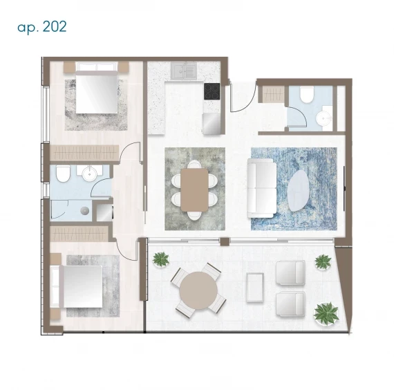 Seven apartment 202